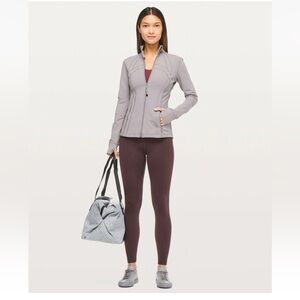 Lululemon define jacket in chrome 8 NWT